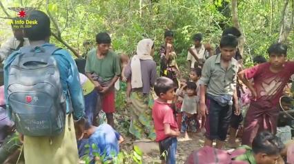 Embedded thumbnail for လေကြောင်းတိုက်ခိုက်မှုကြောင့် ထွက်ပြေးလာသည့် ဘူးသီးတောင်မြို့နယ်ရှိ မူဆလင်ရွာသားများကို AA ကူညီစောင့်ရှောက်ထား