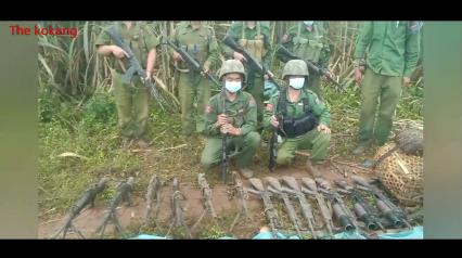 Embedded thumbnail for အာဏာသိမ်းစစ်တပ် တပ်ဆုတ်ထွက်ပြေးသွားသည့် MNDAA ရှေ့တန်းနေရာတွင် စစ်တပ်၏ အလောင်း (၁၈)လောင်းနှင့် လက်နက်ခဲယမ်းများ တွေ့ရှိ