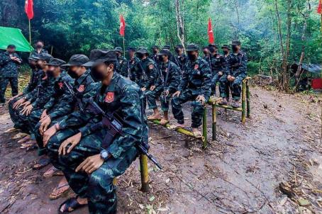  မွန်ပြည်ကာကွယ်ရေးတပ်ဖွဲ့(တောင်ပိုင်း)၊ Photo: Mon State Defense Force - တောင်ပိုင်း