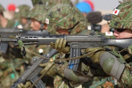 Japan Self-Defense Forces (JSDF) များ [ Photo: AP ]