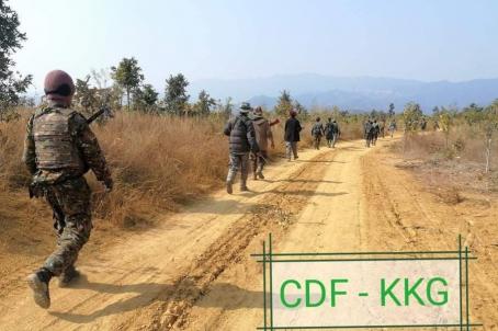 Photo: Chinland Defense Force - Kalay Kabaw Gangaw